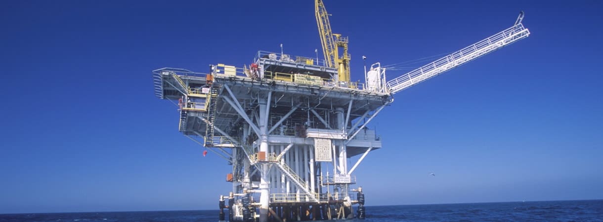 Offshore oil rig