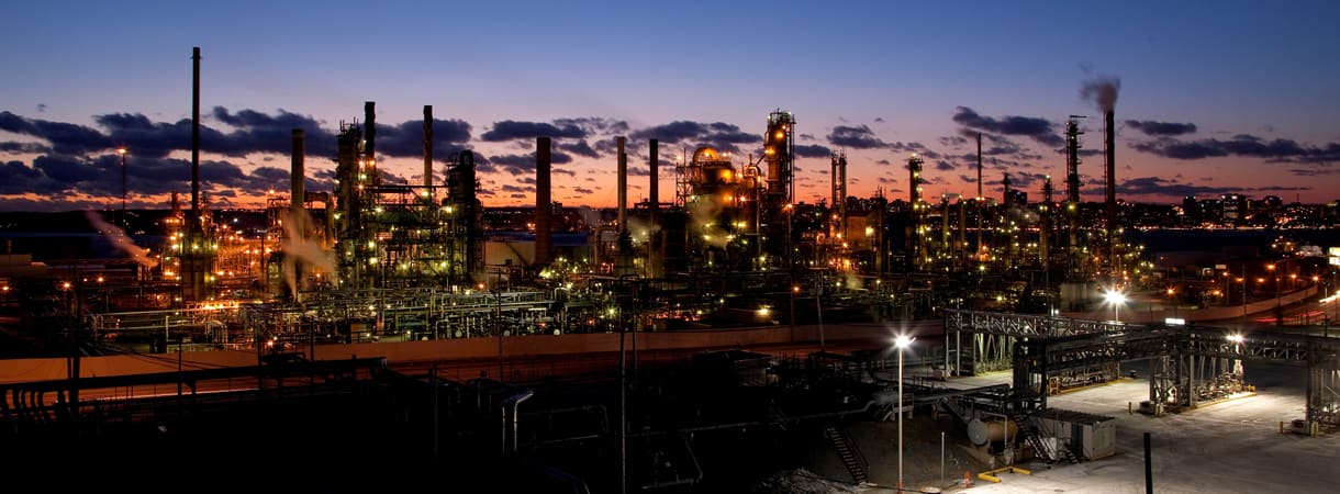 Oil refinery